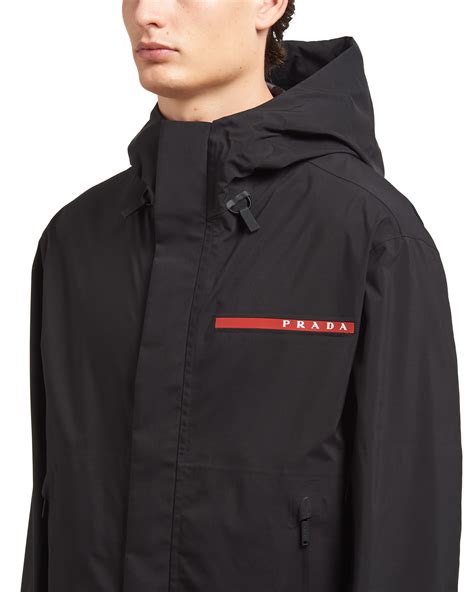 prada men's short shorts|prada raincoat men's.